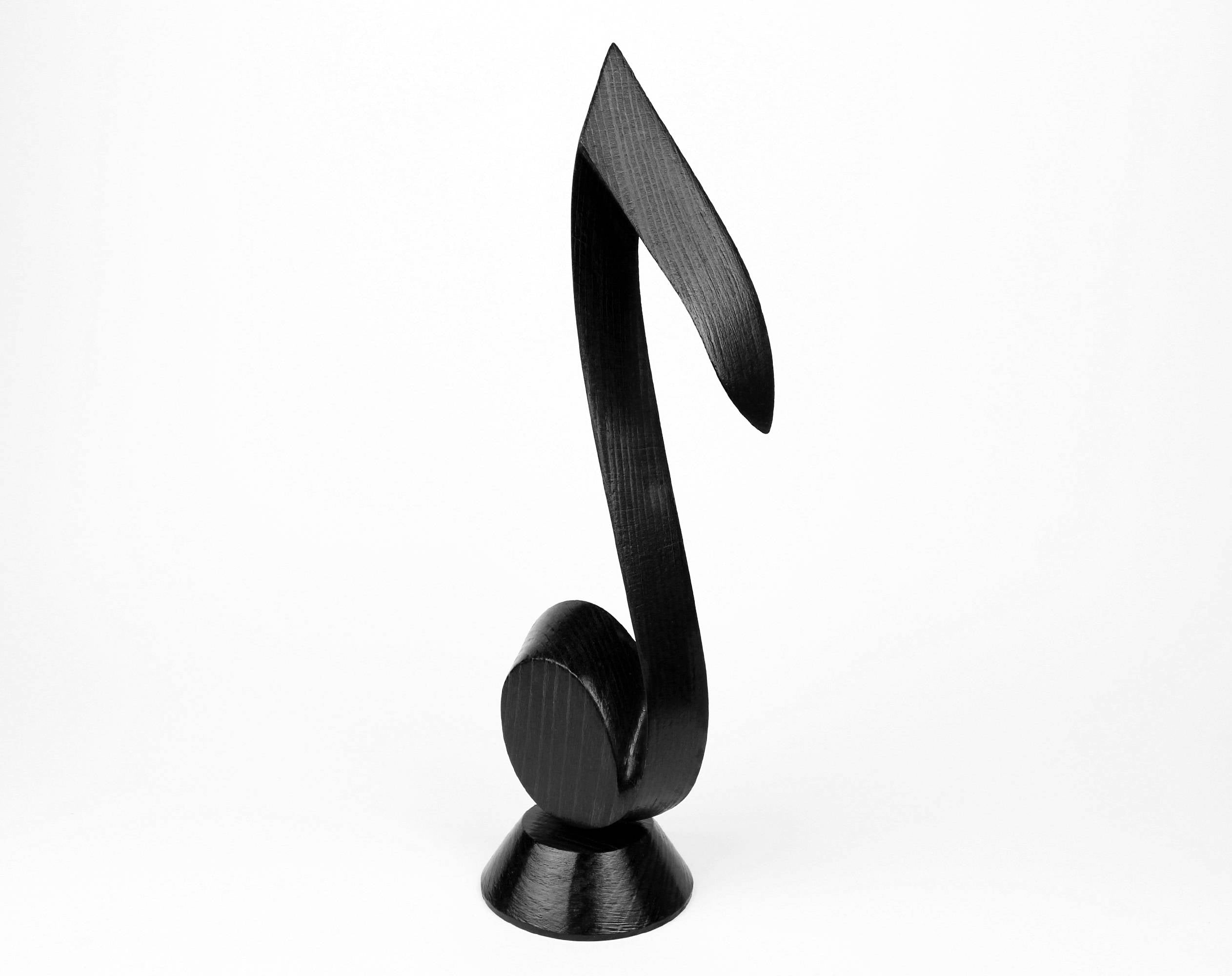 Buy Wooden Music Note Sculpture – Gift for Musicians, Elegant Wooden ...